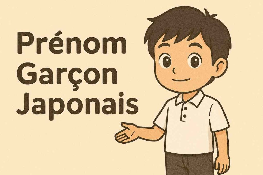 prenom garcon japonais