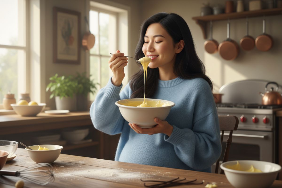 Peut-on manger de la crème pâtissière enceinte sans risque ?