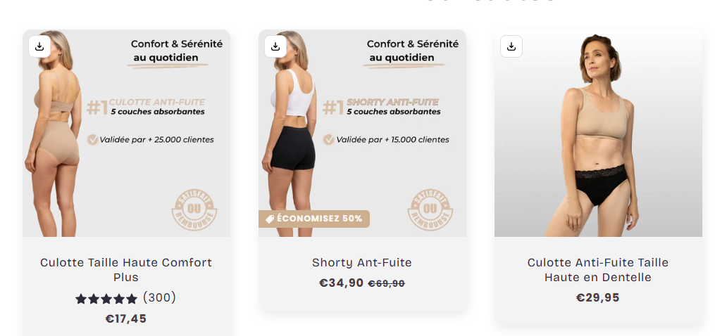 Avis culotte Maison Sylvie 