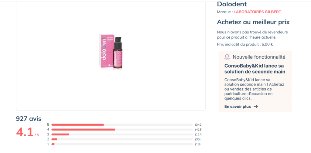 Dolodent avis clients