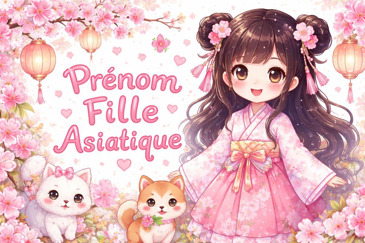 Les plus beaux prénoms asiatiques pour fille