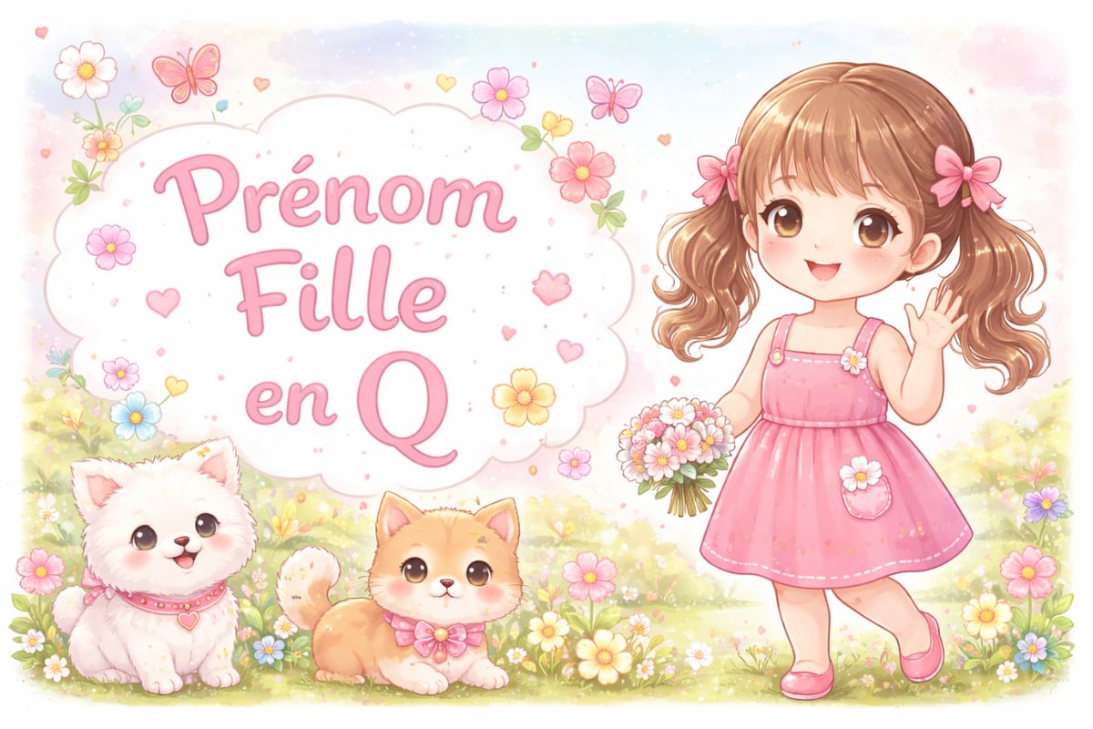 Les plus beaux prénoms féminins commençant par la lettre Q