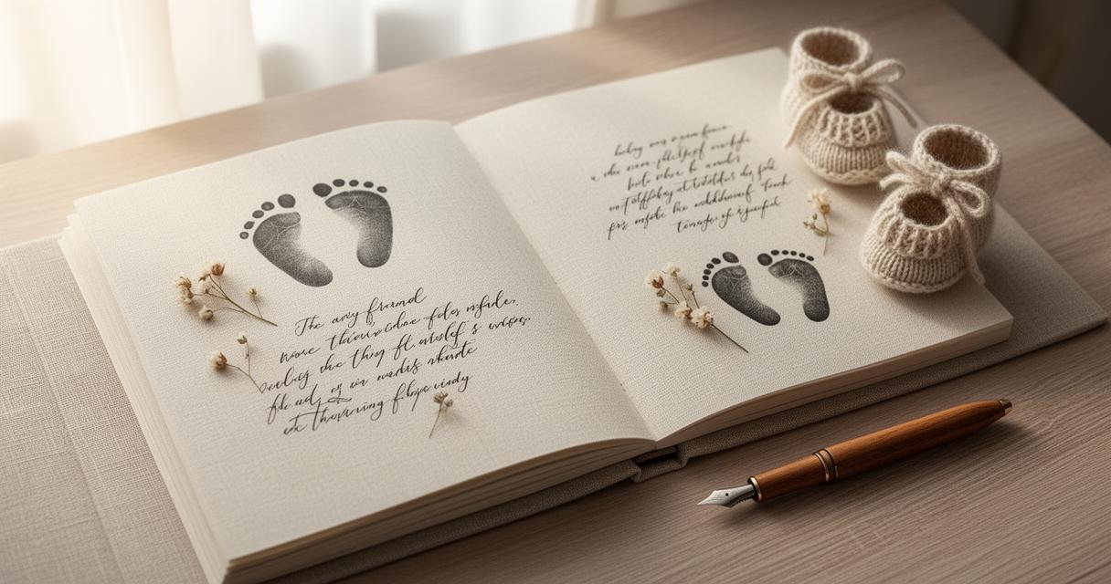 Idées créatives pour créer un album photo de naissance personnalisé