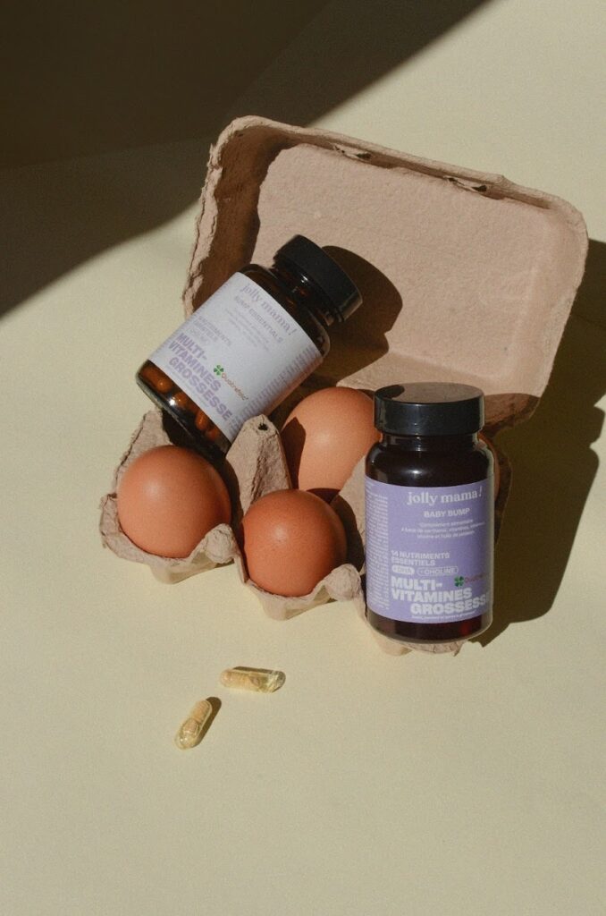Baby Bump multivitamines DHA grossesse & fertilité Jolly Mama